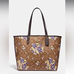 Coach city reversible tote